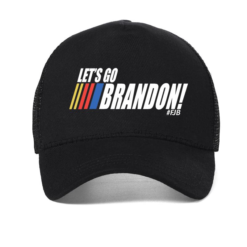 America Let’s Go Brandon Funny Unisex Women Baseball Cap Unisex Casual Adjustable Summer Mesh Breathable Hats