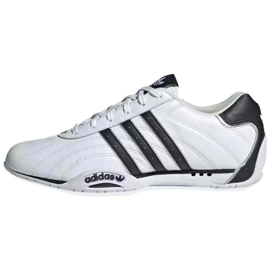 Adidas Originals Adiracer Lo Comfortable Versatile Shock Absorbing Durable Low Top Casual Shoes Unisex Casual Shoes White JH8732