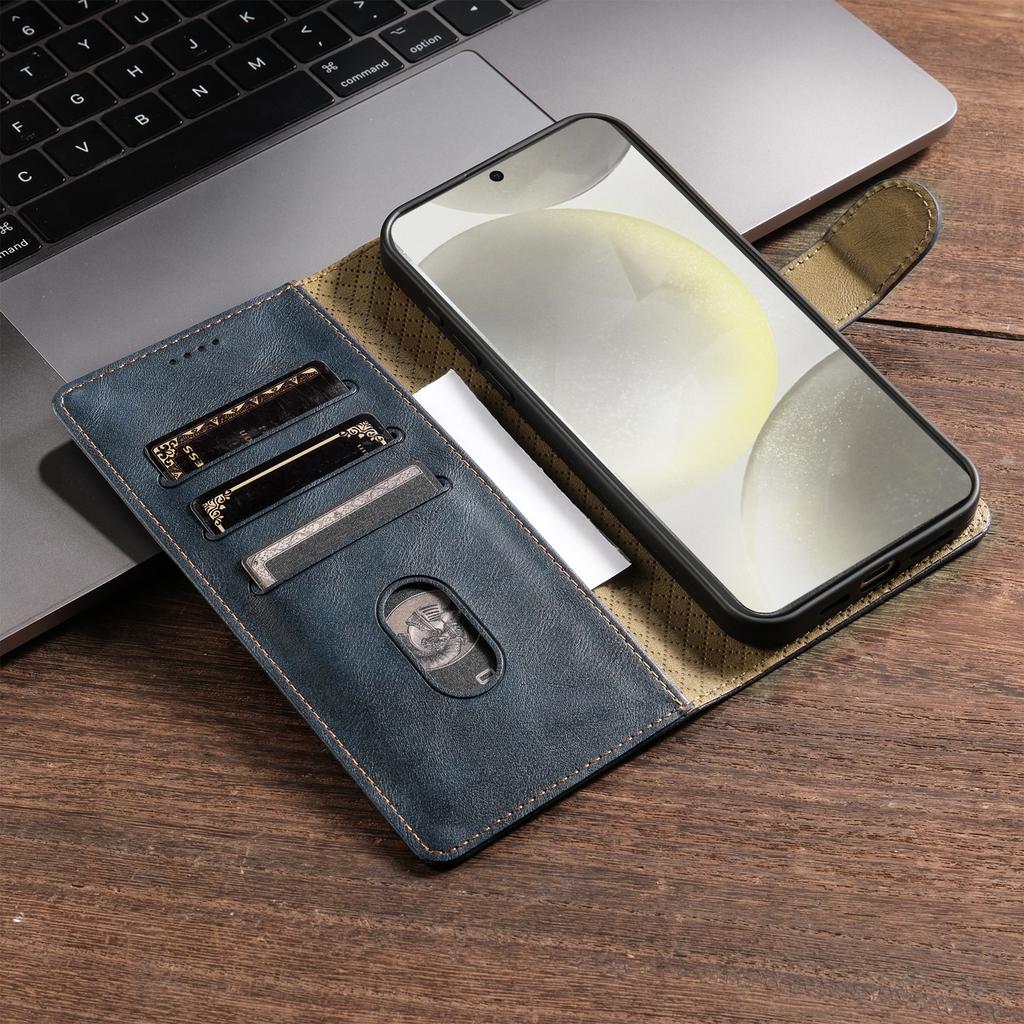 Bőr Flip tok Samsung Galaxy A55 A15 A35 A25 A17 A16 A56 A36 A14 A34 A54 A13 A23 A33 A53 A52 A72 A32 A12 5G készülékekhez Pénztárca tok