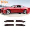Car Front Side Eyebrow Light Body Marker Lamp Cover Guard For Ford Mustang 2024+