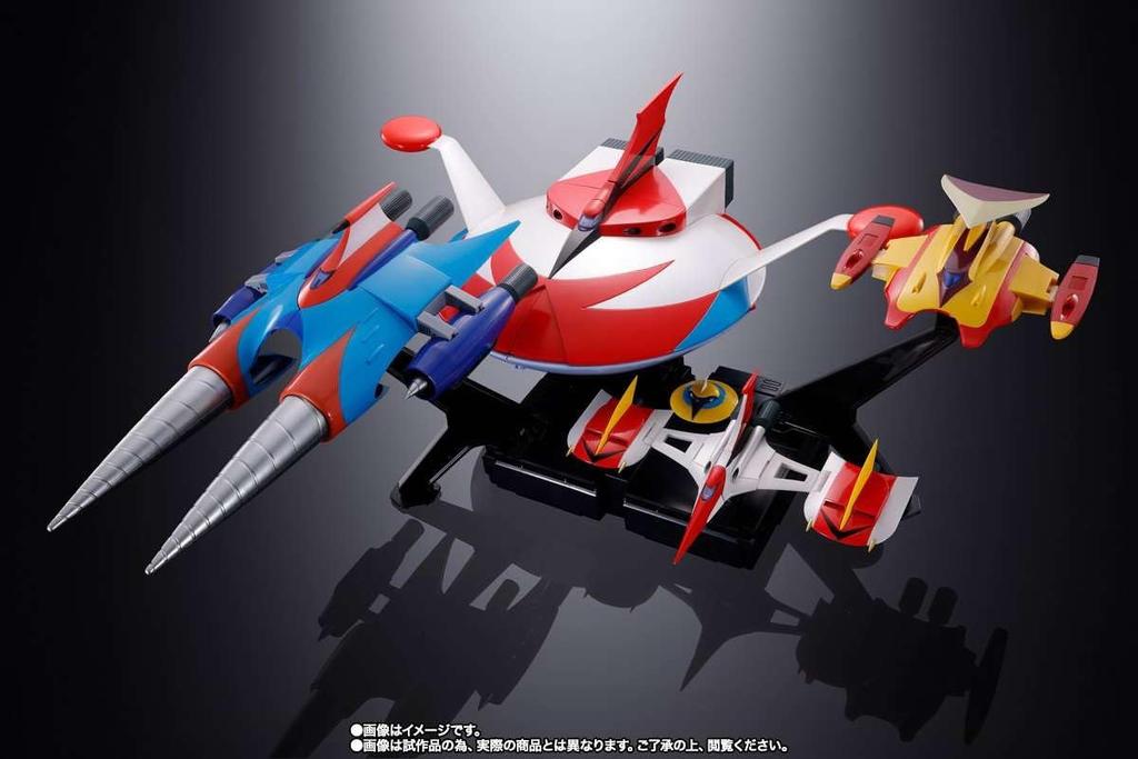 Bandai Soul of Chogokin Spacer Full Set DC Anime Color GX-76X3