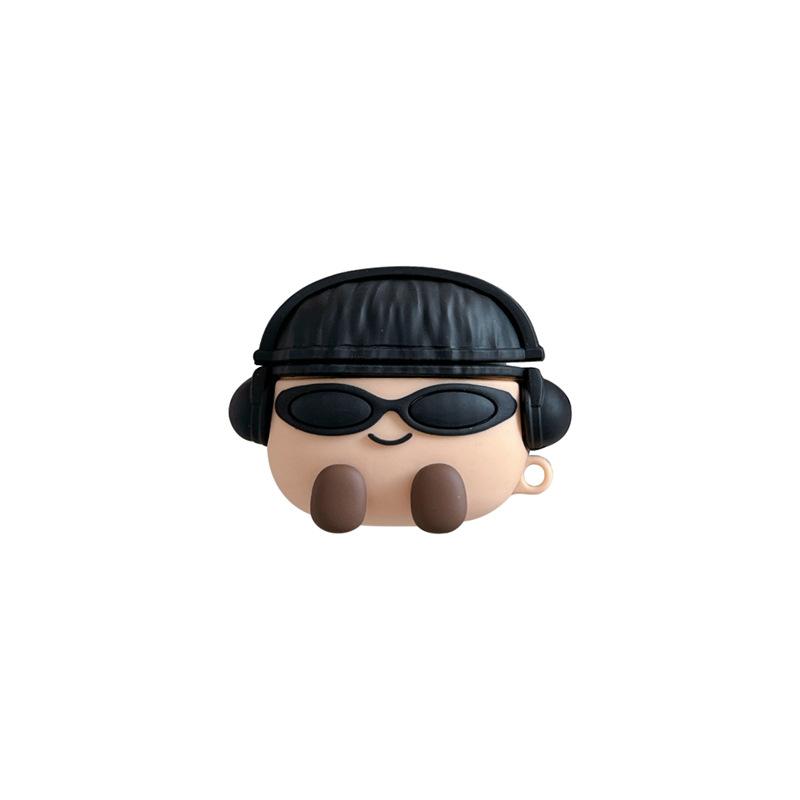 Cute Sunglasses Potatoes for AirPods 1 Generation Protective Case Fun 1 Generation 1 Generation Pro1 Apple Bluetooth Headset Case