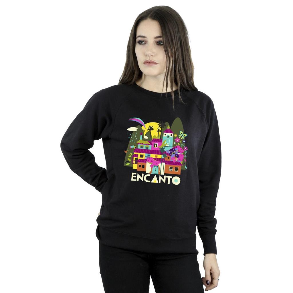 Disney Womens/Ladies Encanto Many Houses Sweatshirt