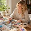 Kit para Adultos - Brillante 5D DIY por Número, - Regalo de Decoración para el Hogar