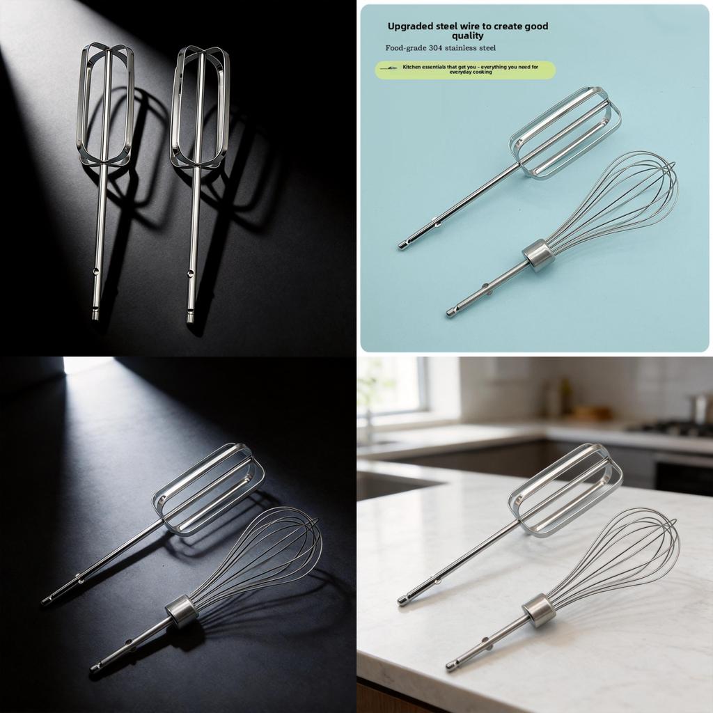 Standard Stainless Steel Whisk For Egg Beating And Cream Mixing Kitchen Tool