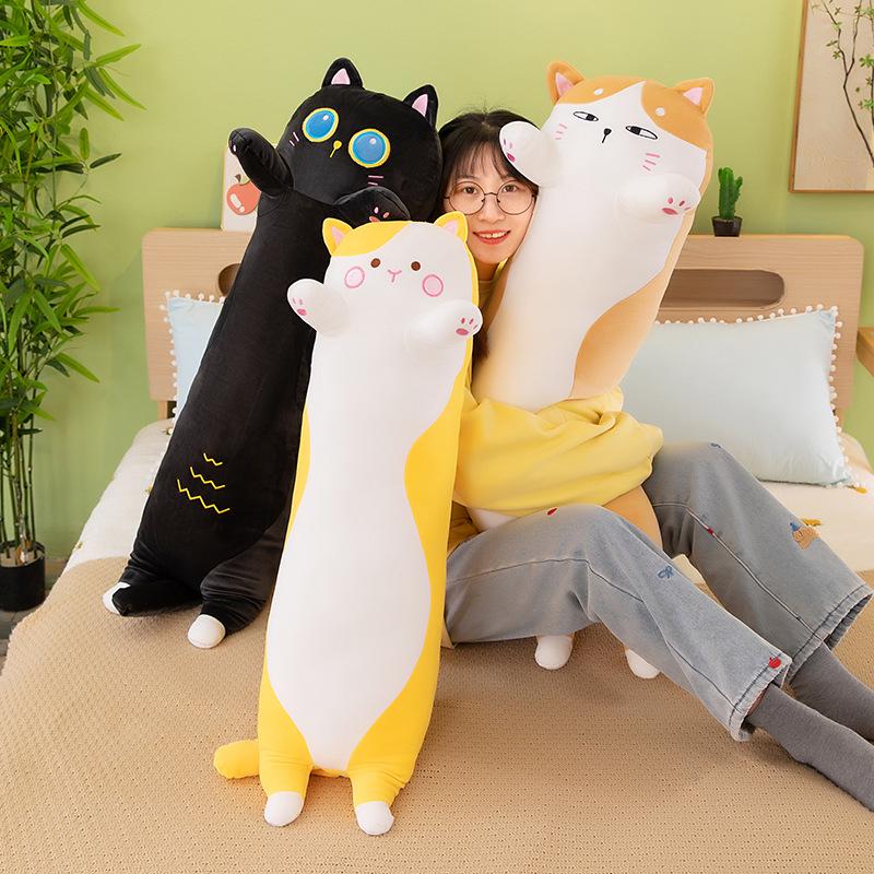 Japonské Dango Baculatá Kočka Plyšový Polštářek Panenka