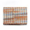 New Fashion Woven Pattern PU Folding Wallet for Women Multifunctional Short Coin Purse Multi-card Slot Card Holder ID Bag