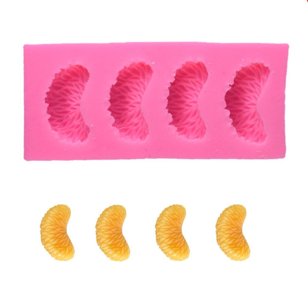 3D Fruit Shaped Fondant Molds Mini Fruit Shaped Fruit Fondant Molds DIY Heat-Resistant Chocolate Molds Gummies Making
