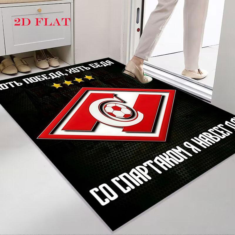 Spartak Moscow Dash Carpet Rug for Living Room Bedroom Home Sofa Decoration,Kids play Nonslip Floor Mat