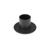 1/4/6Pcs Matte Black Party Iron Elegance Tables Decor Wedding Centerpieces Round Candlestick Holder Candle Holder