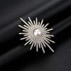 Gorgeous Luxury Sunflower Brooch Retro Personalized Pin  Party Romantic Jewelry Accessories Charm Trendy Gift Unique