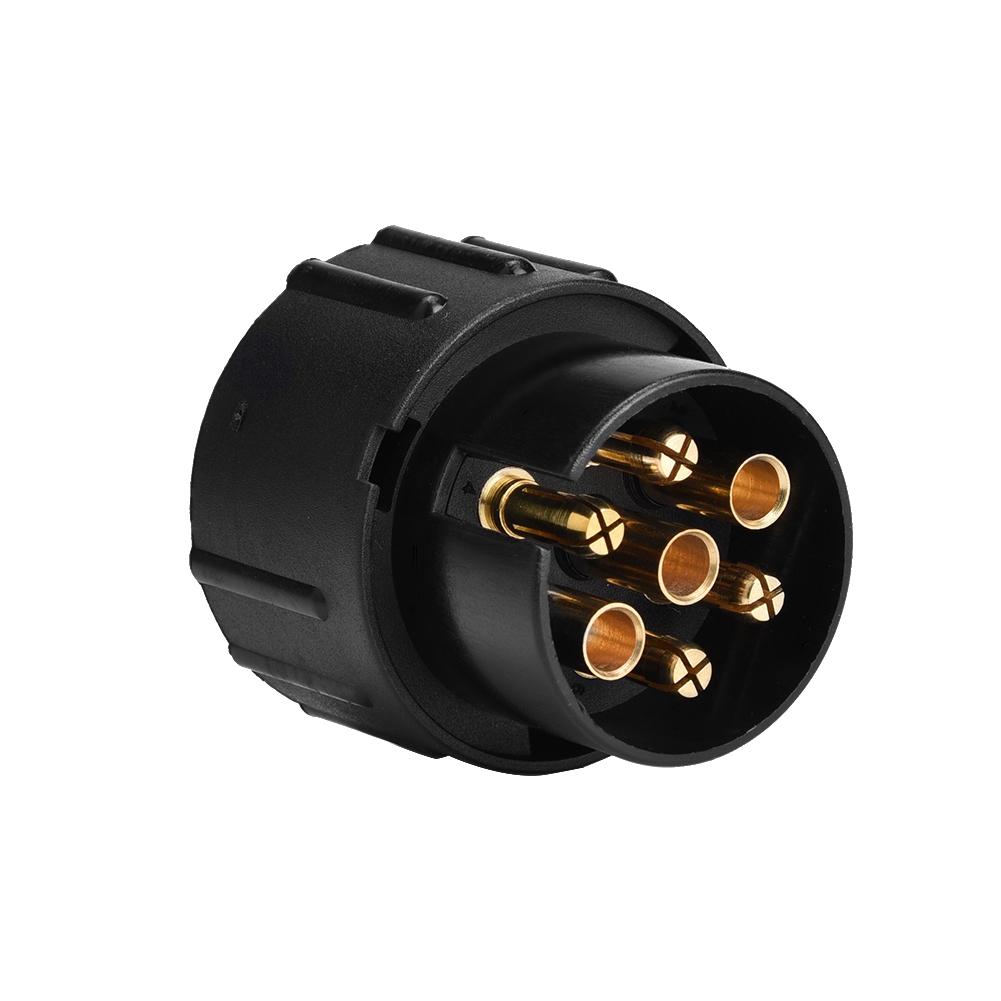 12V 7Pin To 13Pin N&S Trailer Socket Adapter Plug Converter Connector for Trailer Caravan