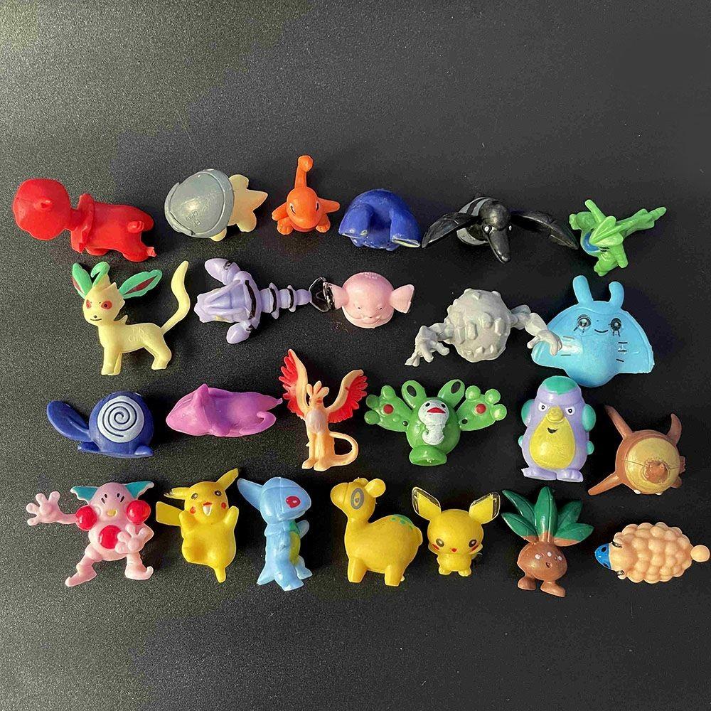 24pcs Adorable Pokemon Go Mini Random Pearl Figures New For Kids Toy Collection