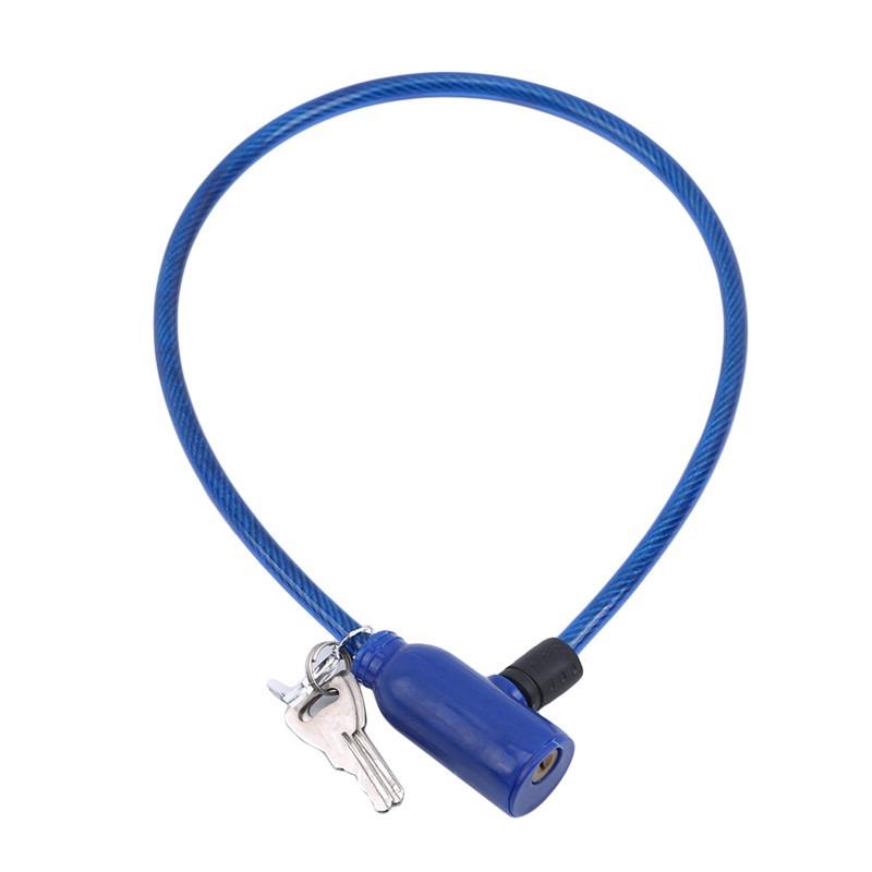 Multi-purpose Bicycle Lock Exquisite Steel Cable Lock Outdoor Bike Anti-theft Lock Mountain Bike Wire Lock Accessories Security