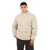 Mens Knitted Funnel Neck Padded Jacket