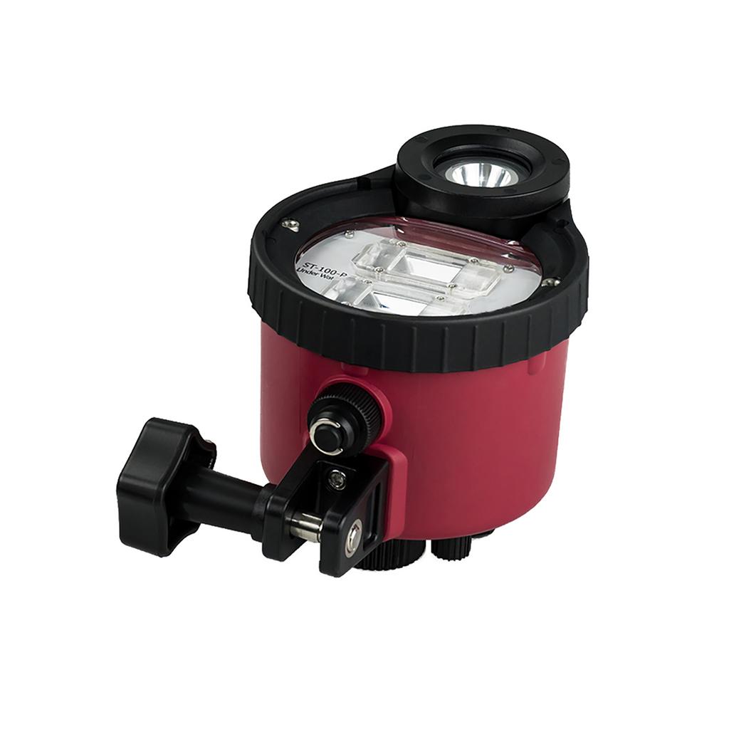 ST100 Pro Underwater Strobe Professional Underwater Photography Strobe Flash Light with Optic Cable
