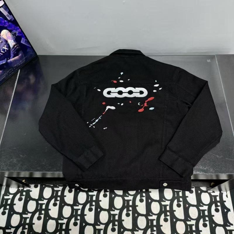 

Trendy High-End Men s Denim Jacket - American & Korean Style, Autumn/Winter Loose Fit S чорний