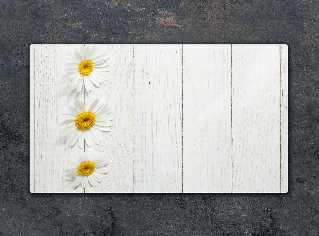 PLANCHE À DÉCOUPER EN VERRE 52x30 BOIS