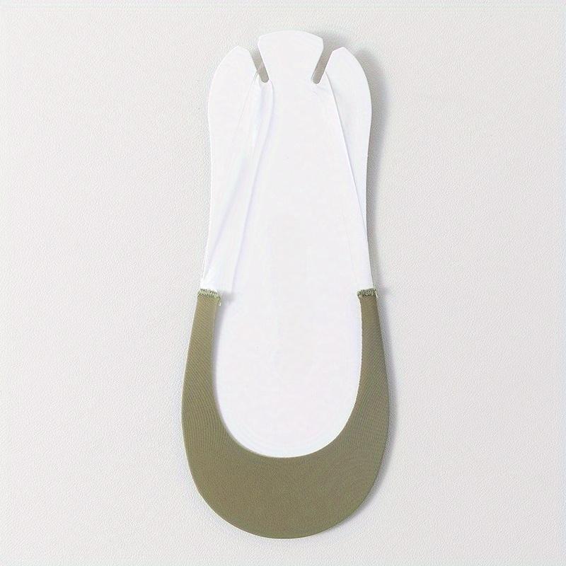 Calzini Invisibili da Donna per Primavera Estate per Tacchi Alti - Assorbi Sudore Antiscivolo, Laccetti di Fissaggio, Calzini Traspiranti Invisibili