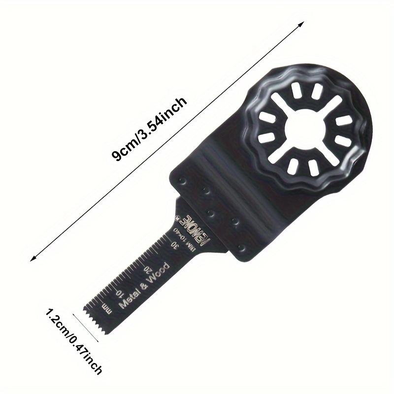 NEWONE 8pcs Carbide Oscillating Tool Blade, Multi-tool saw blades Multi Tool Mortar Cutting Saw Blades for tile concrete cutting