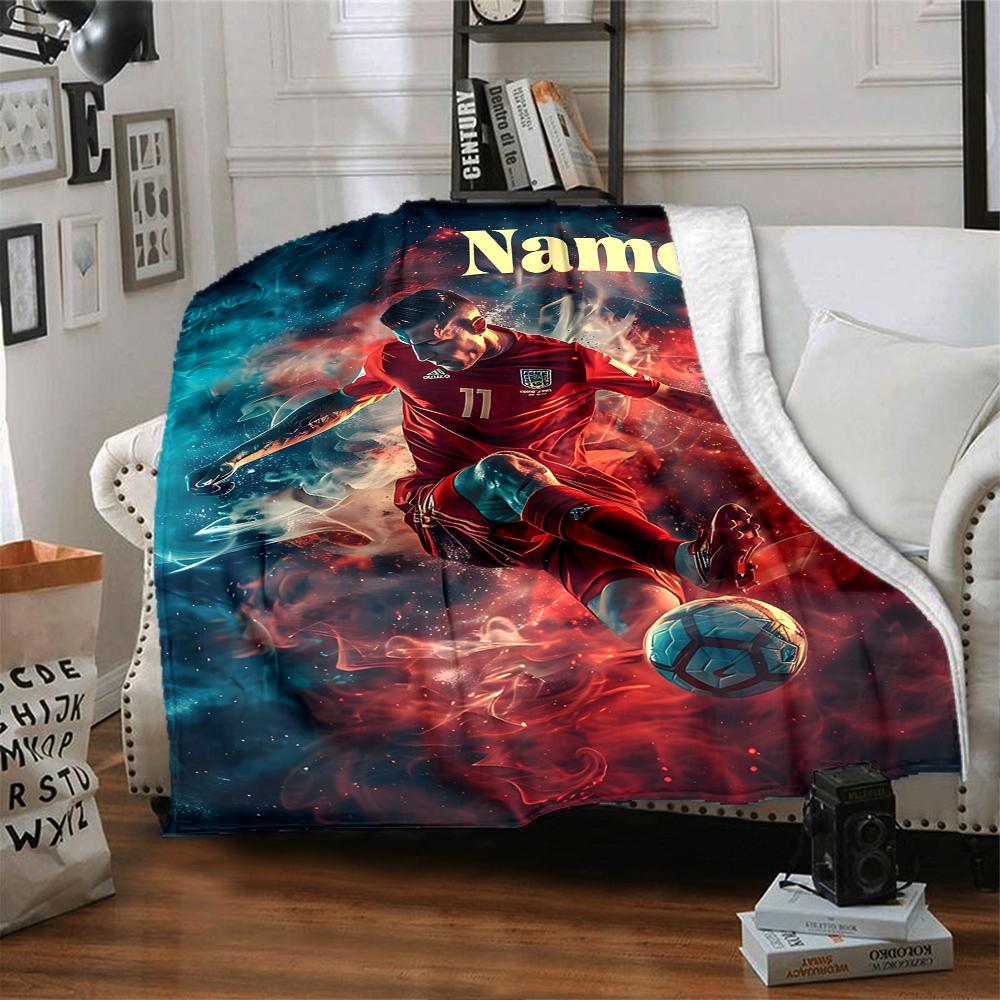 Custom Name Unicorn Fantasy Adventure blanket for Couch & Bed, Plush Cozy Fuzzy Blanket Super Soft & Warm Blankets for Fall and Winter. 0908209