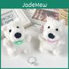 Søt West Highland White Terrier Plysjleke Med Lyd Mykt Kort Plysjmateriale