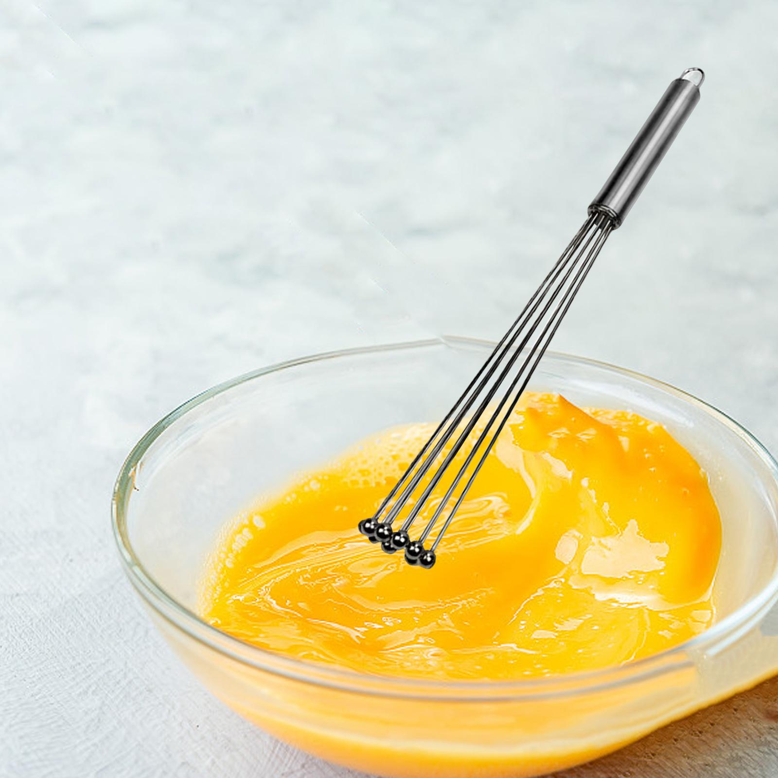 Мини-венчик из нержавеющей стали Кухонный блендер Венчик для яиц Ручной перемешиватель Многофункциональный Портативный взбиватель для яиц Ручной миксер Венчик