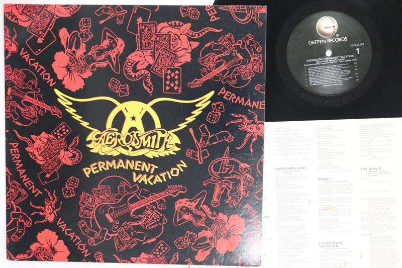 Виниловая пластинка AEROSMITH Permanent Vacation GHS24162 GEFFEN 1987 США Рок Б/у