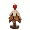 Wooden Christmas Tree CoasterCreative Tree Shape Heat Resistant MatWooden Table Runway for Kitchen and Dining Room