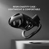 BDSM Male Penis Lock Chastity Cage with Lock 3 Rings Resin Virginity for Men Breathable Cock Ring Penis Restrain Adult Sex Toys