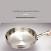 Zhishi 18-10 Tri-Ply Stainless Steel Frying Pan