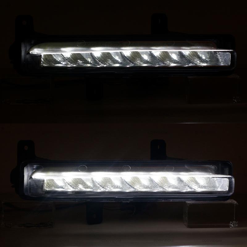 605000026AA Front Bumper LED Fog Lamp Daytime Running Light Car Accessories For Chery Tiggo 8 2018