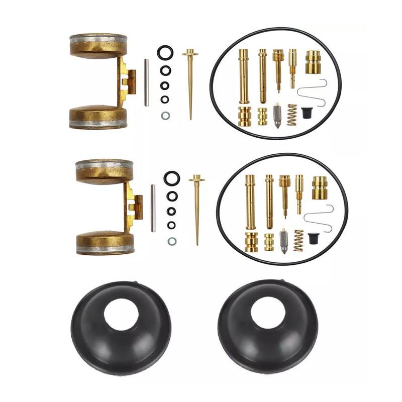 2 Sets Carburetor Rebuild Repair Diaphragm Kits 16100-354-004 Fit For Honda CB350 Super Sport CL350 Scrambler