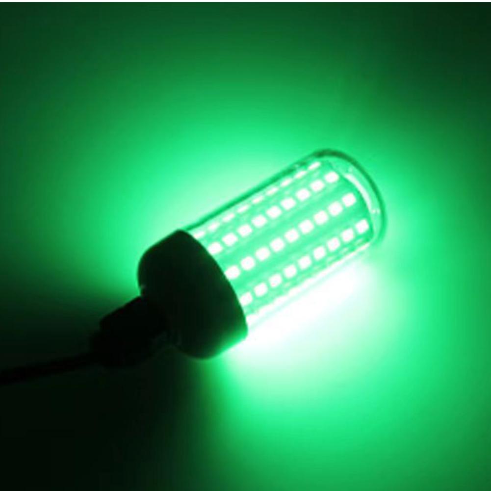 12V LED Fishing Trap Light IP68 Waterproof Lure Fish Finder Lamp Fish Gathering Lamp for Night Fishing 100W Light Accessories