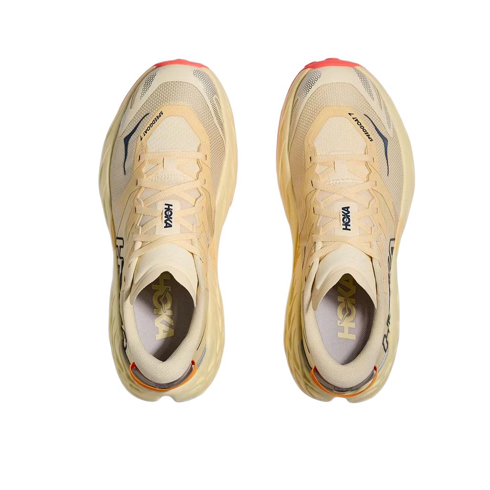 HOKA One One SPEEDGOAT 7 Trailrunning-Schuhe Damen Beige Braun 1171931-VWN