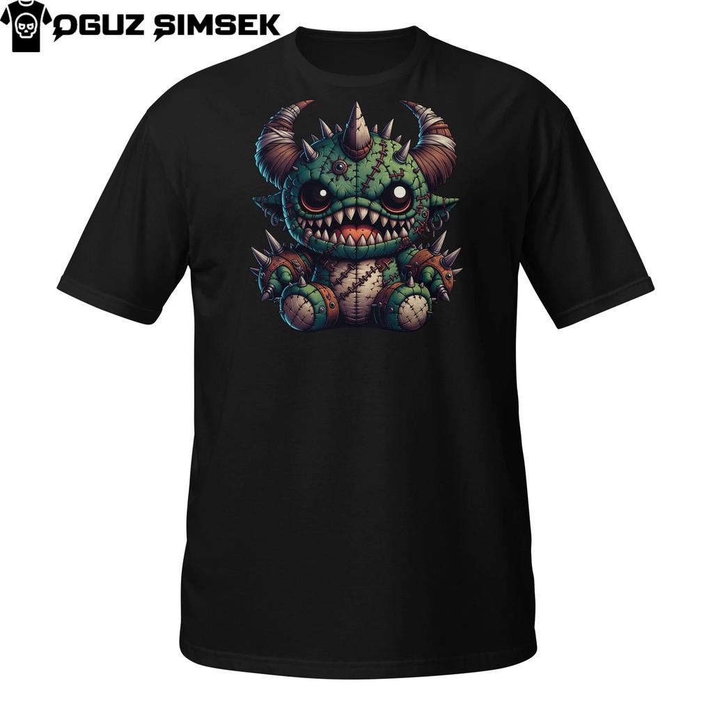 Spiked Plush Monster T-Shirt Mens Womens Tees Top | Creepy Cute Voodoo Demon | Gothic Horror Tee