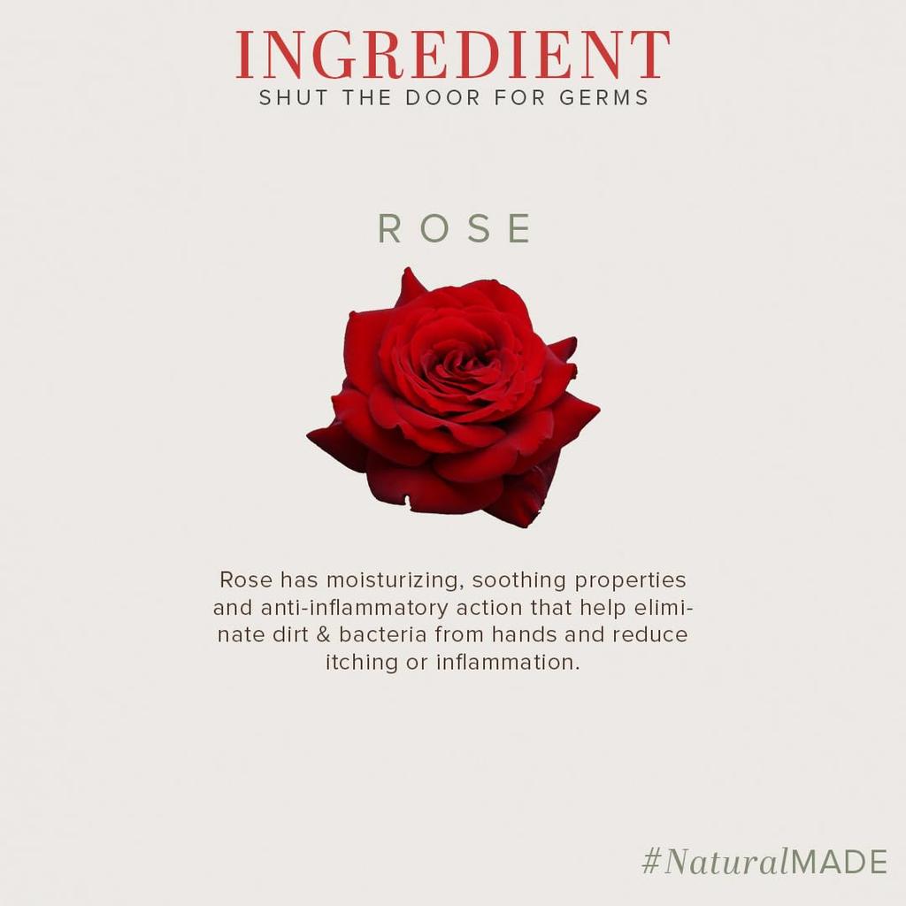 KHADI NATURAL Rose Fragrance Handwash 300 Ml X Pack Of 2 Hydrating Gentle Cleanser For Dry And Sensitive Skin
