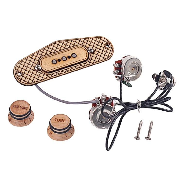 3 Pole Humbucker Pickup Jack 3-string Cigar Box Guitar Pickup Guitar Accessories