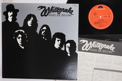Disque Vinyle WHITESNAKE Ready An Willing MPF1306 POLYDOR 1980 Japon Metal Occasion