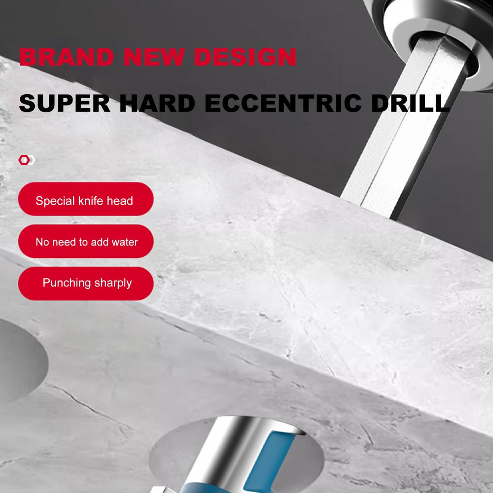 Spiralbohrer-Set Betonbohrer-Set Hochgeschwindigkeitsstahl Professionelle Mehrzweck-Lochsäge Zubehör für die Holzbearbeitung