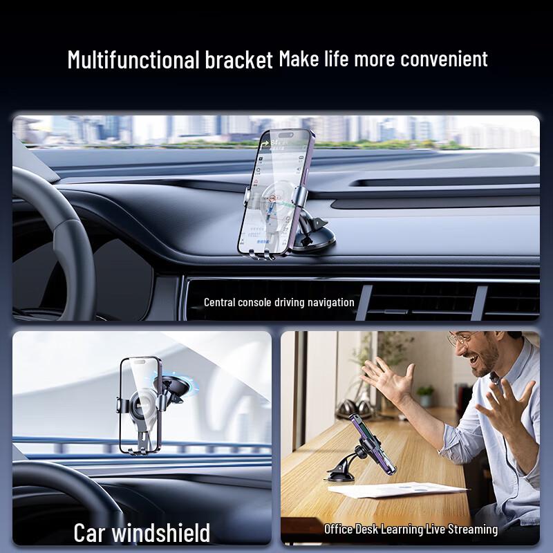 Baseus Gravity Suction Cup Car Phone Holder