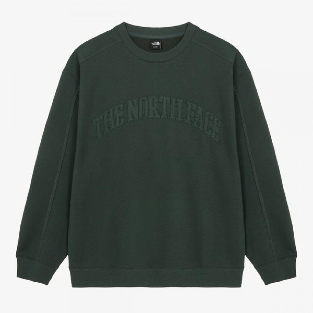 The North Face Men S Kinetic Fleece SweatShirt Dark Khaki Nm5mr54c DARK KHAKI/090