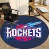 1pc Rockets Basketball Office Round Area Rug,  Under Office Chairs Bedroom Living Room Home Decor a0926188