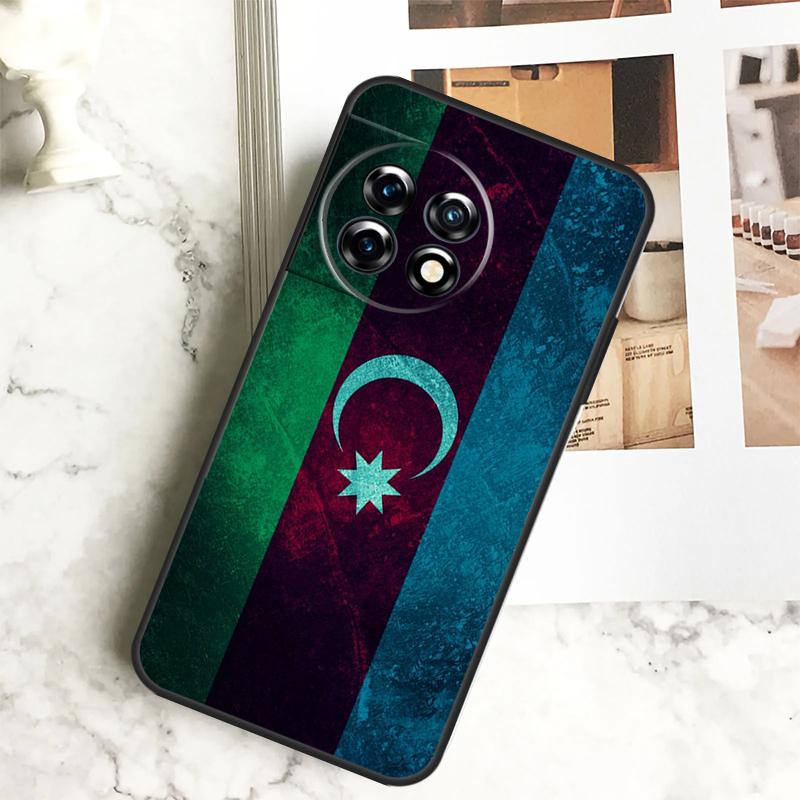 Azerbaijan Buta Flag Case For OnePlus 11 12 12R 9 10 Pro 10R 9R 8T 10T Nord CE 2 3 Lite 2T N10 N20 N30 CE4 Cover