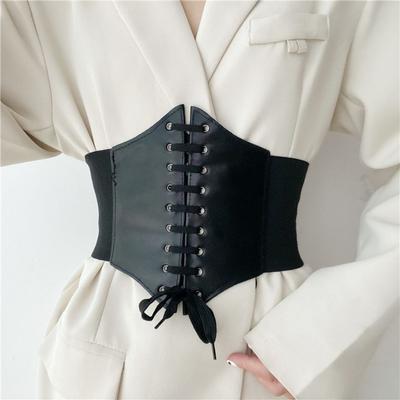 Sexy Frauen Schlanker Gürtel Body Shaper Schnalle Breiter Bund Taille Unterbrust Shapewear Korsett Gürtel