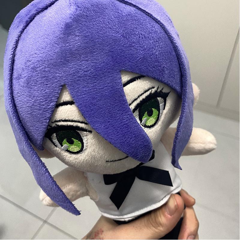 20cm Reze Plush Doll Toy Cute Soft Stuffed Pillow Birthday Gift