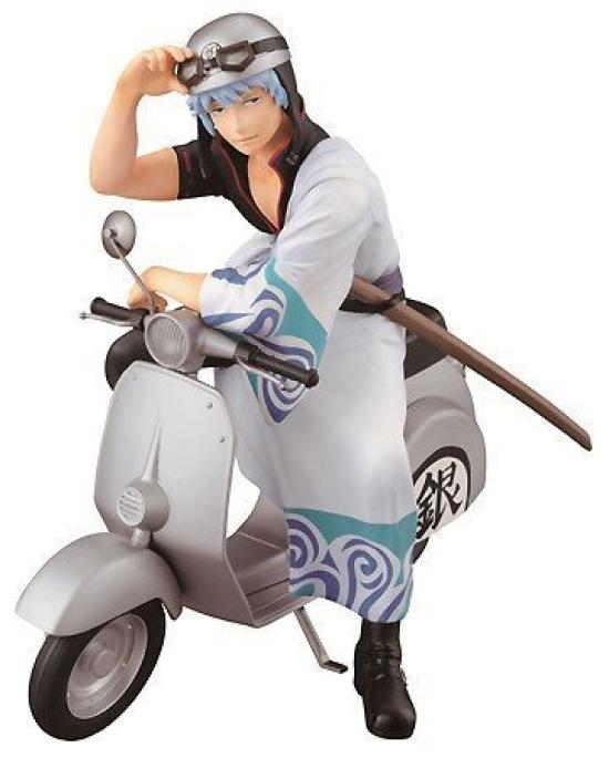 

Banpresto Ichiban Kuji Gintama The Ordinary and Extraordinary Life of Those Who Protect Smiles A Sakata Gintoki Scooter Complete Figure - - Prize &