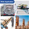 3pcs Short Tie-Down Straps with Quick-Release Buckles, 1M Adjustable Straps for Securing Luggage And Cargo.