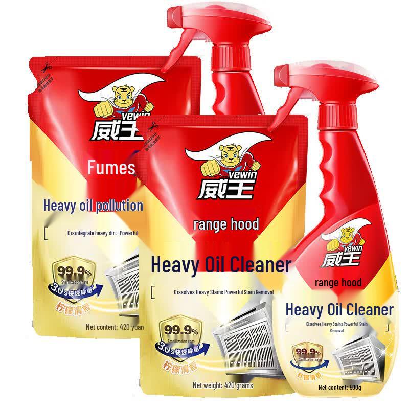 Wei Wang Heavy Duty Range Hood Cleaner
