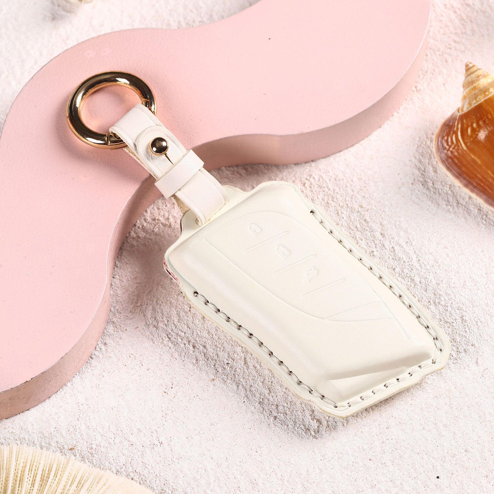 Women S Key Bag Is Suitable For Lexus Key Case, Handmade Natural Cowhide Lexus Car Key Case.